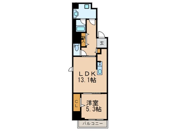 ダイワシティー中村公園の物件間取画像